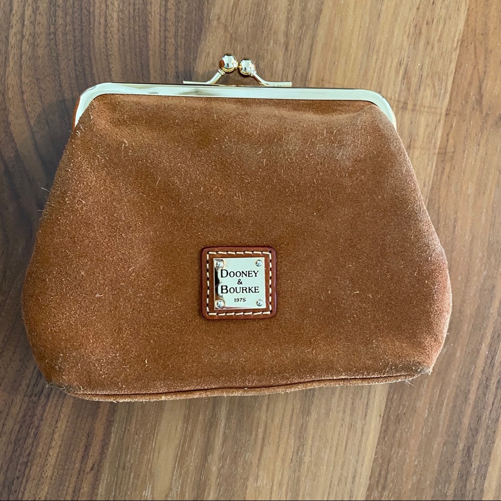 Dooney & Bourke Honey Suede East West Shopper - Picture 7 of 12